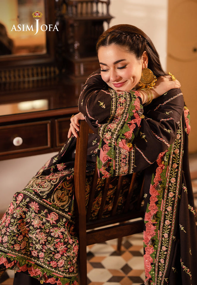 AJKI-09 EMBROIDERED TWILL 3 PC