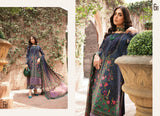 Maria B by M.Prints Embroidered Lawn Suit Unstitched 3 Piece MPT-2206-B - Summer Collection