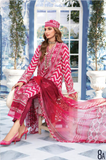 Maria B by M.Prints Embroidered Lawn Suit Unstitched 3 Piece MPT-2208-A- Summer Collection