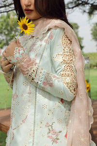 Qalamkar Chikankari Lawn Suit Unstitched 3 Piece PS-01 ALIZAY - Festive Collection