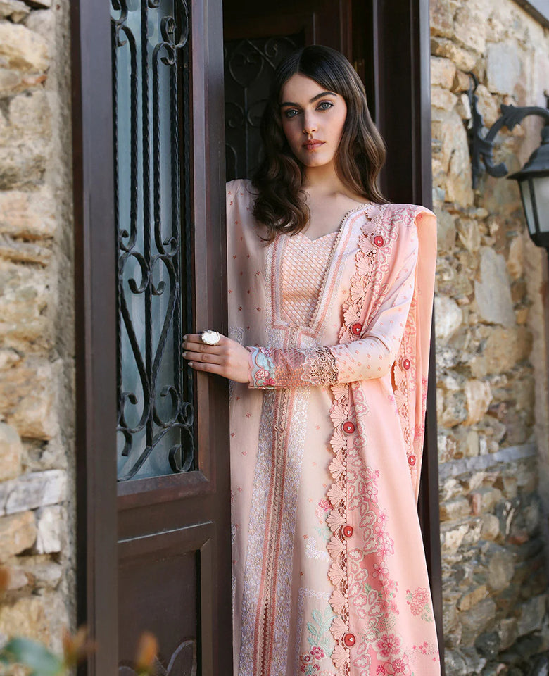 Republic WomensWear BY Aylin Embroidered Lawn Suits Unstitched 3 Piece RW24A Cemile (D6-A) - Summer Collection