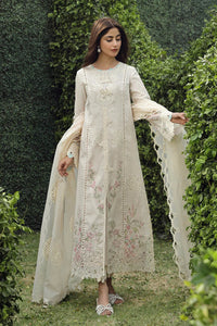 Qalamkar Chikankari Lawn Suit Unstitched 3 Piece PS-04 ZUHA- Festive Collection