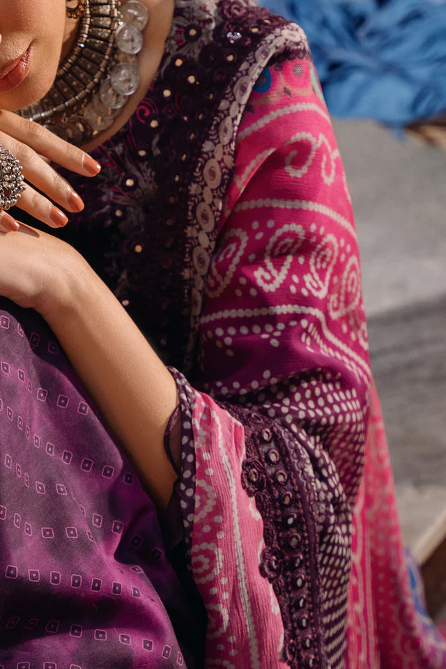 Charizma by Chunri Embroidered Lawn Suits Unstitched 3 Piece|CH4-08