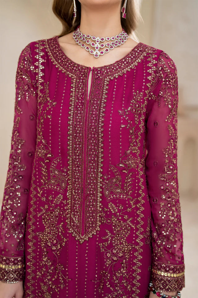 CC-45 Embroidered Chiffon