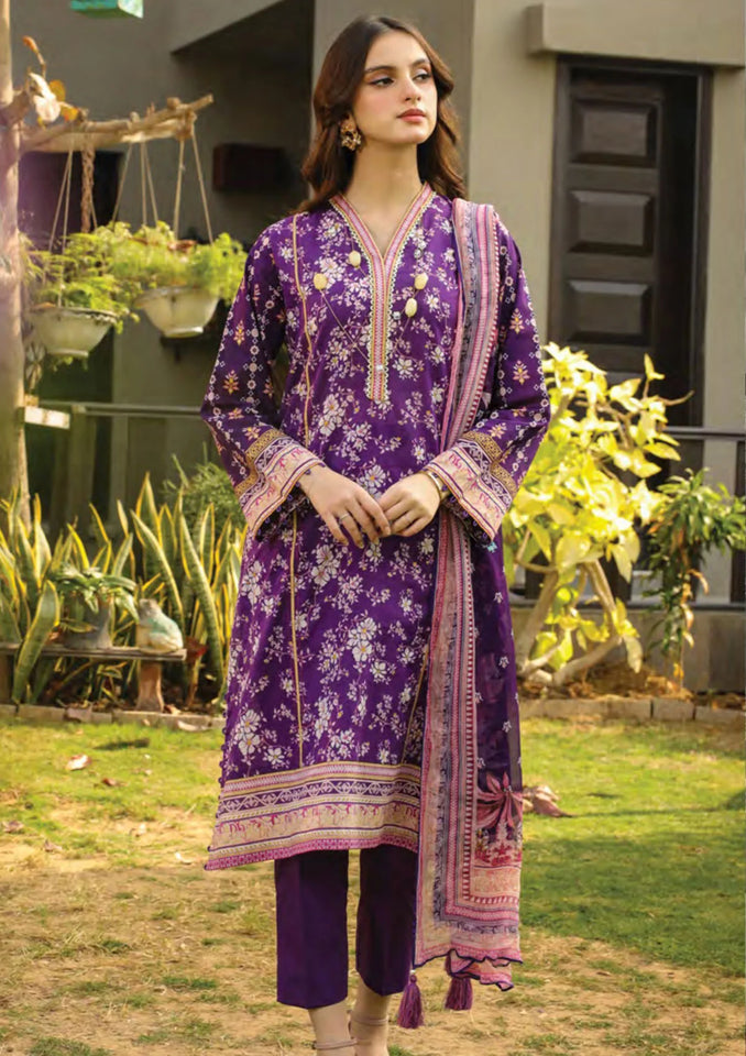 Lawn Collection - Lakhany - Komal Prints - LG-IZ-0088-A
