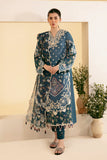 Qalamkar by Qlinekari Chikankari Lawn Suit Unstitched 3 Piece QLM24 SQQ-05 ELA - Summer Collection