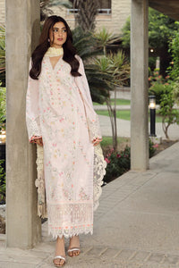 Qalamkar Chikankari Lawn Suit Unstitched 3 Piece PS-03 IRSA - Festive Collection