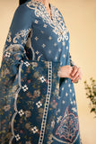 Qalamkar by Qlinekari Chikankari Lawn Suit Unstitched 3 Piece QLM24 SQQ-05 ELA - Summer Collection