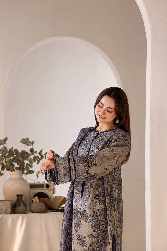 Design 7B Winter Shawl 2024 Unstitched