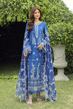 Qalamkar Chikankari Lawn Suit Unstitched 3 Piece PS-08 FARHEEN- Festive Collection