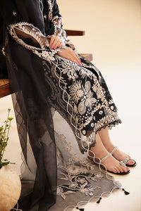 Qalamkar by Qlinekari Chikankari Lawn Suit Unstitched 3 Piece QLM24SQ-03 MARWA- Summer Collection