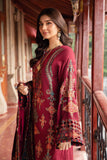 Maria.B 3 Piece Unstitched Embroidered Twill Linen Suit | DL-1210