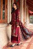 Maria.B 3 Piece Unstitched Embroidered Twill Linen Suit | DL-1210