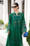 Maria B Embroidered Lawn Suit Unstitched 3 Piece MB24 D-02 - Luxury Collection