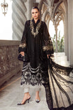 Maria B Embroidered Lawn Suit Unstitched 3 Piece MB24 D-03 - Luxury Collection