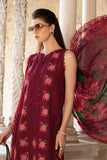 Maria B Embroidered Lawn Suit Unstitched 3 Piece MB24 D-05 - Luxury Collection