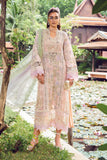 Maria B Embroidered Lawn Suit Unstitched 3 Piece MB24 D-07 - Luxury Collection