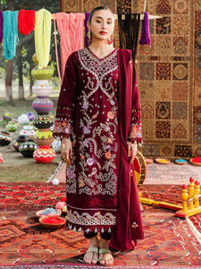 Parishay DASTAK GOBI CREPE 3 PC Unstitched DTW-23  2023