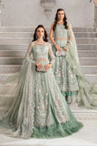 Maria B Mbroidered  Embroidered Suit Unstitched 3 PieceBD-2803-AQUA- D-03 - Luxury Collection