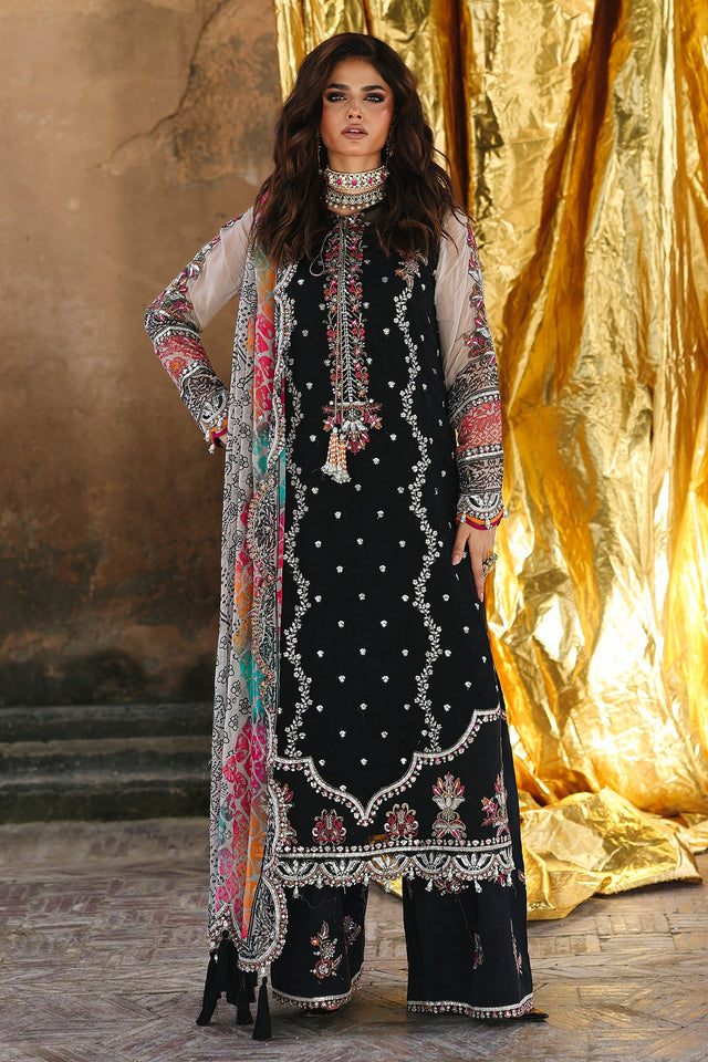3-PC UNSTITCHED CHIFFON COLLECTION VSL25-24