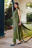 3 Piece Unstitched Embroidered Cambric Suit | MPT-2701-A