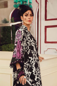 3 Piece Unstitched Embroidered Cambric Suit | MPT-2704-B