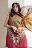 3 Piece Unstitched Embroidered Cambric Suit | MPT-2710-A