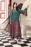 3 Piece Unstitched Embroidered Cambric Suit | MPT-2710-B