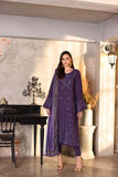 Noor by Saadia Asad Embroidered Linen Unstitched 3Pc Suit D-02A