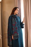 Noor by Saadia Asad Embroidered Linen Unstitched 3Pc Suit D-05B