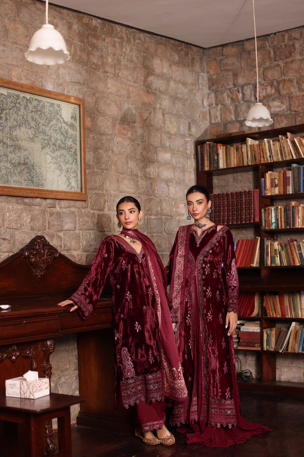 Noor Winter Shawl Suzaankari - D10