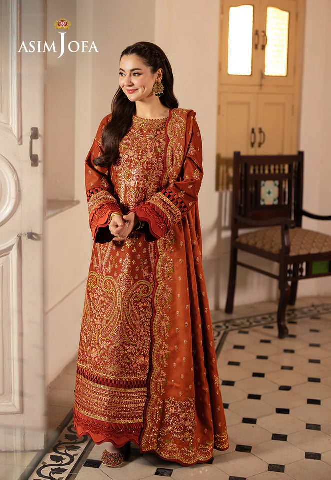 AJKI-07 EMBROIDERED TWILL 3 PC
