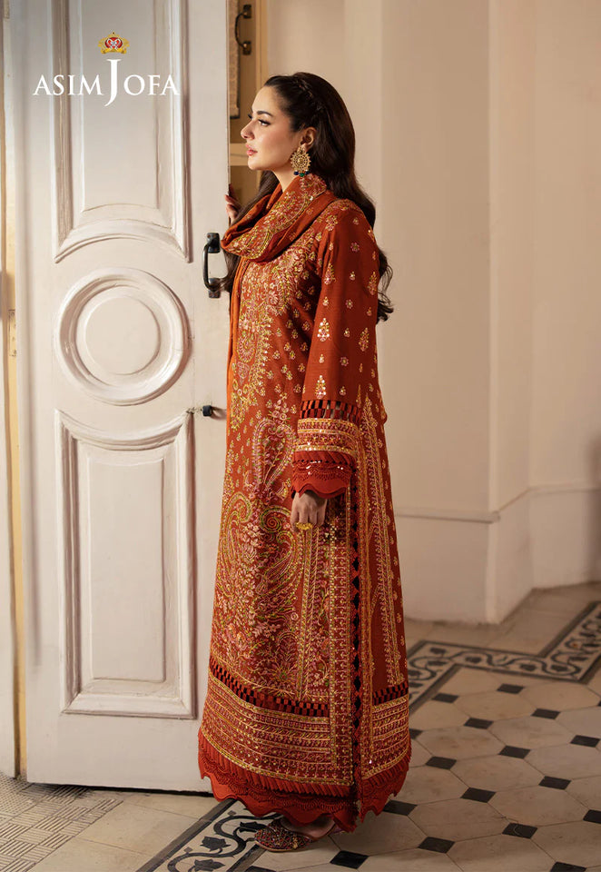 AJKI-07 EMBROIDERED TWILL 3 PC