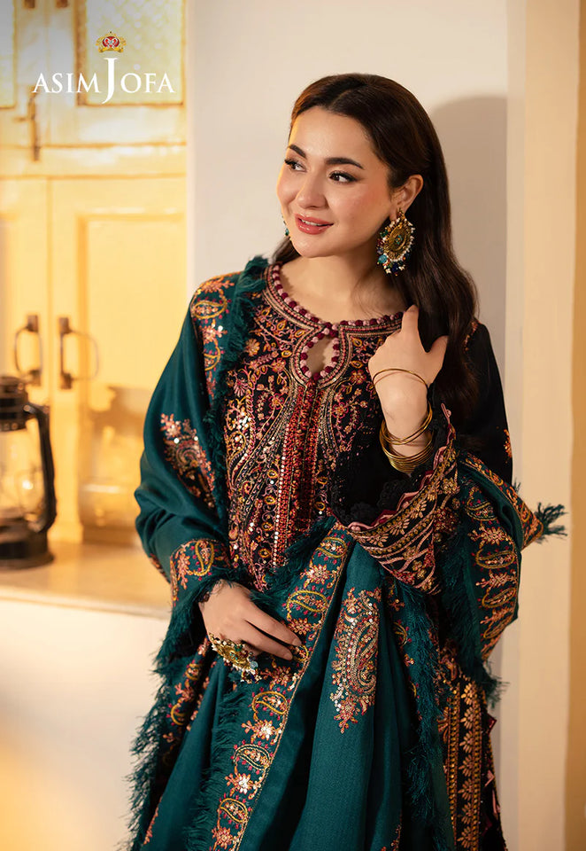 AJKI-06 EMBROIDERED TWILL 3 P