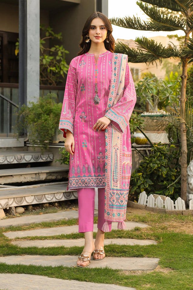 Lawn Collection - Lakhany - Komal Prints - LG-MM-0011-B