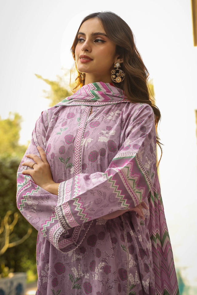 Lawn Collection - Lakhany - Komal Prints - LG-MM-0013-B