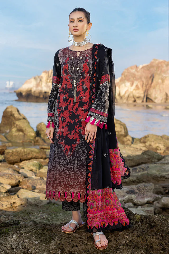 Charizma Embroidered Lawn Suits Unstitched 3 Piece|PM4-19-Summer Colle Mishi'sCollection Charizma Embroidered Lawn Suits Unstitched 3 Piece|PM4-19-Summer Colle Mishi'sCollection