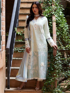 Mushq  by Te Amo Embroidered Lawn Suits Unstitched 3 Piece |MSL-24-08 Capri Charm-Luxury Summer Collection