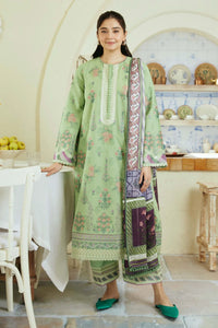 Coco By Zara Shahjahan Embroidered Lawn Suit Unstitched 3 Piece CZS24 NISA-D9 - Festive Collection