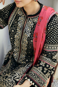 Coco By Zara Shahjahan Embroidered Lawn Suit Unstitched 3 Piece CZS24 TAJ-D6 - Festive Collection