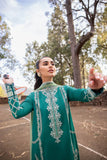 Zaha Embroidered Lawn Suits Unstitched 3 Piece ZL24-11B - Summer Collection