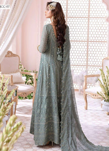 Asim Jofa Chandni Chiffon Suits Unstitched 3 Piece AJCC-07 - Luxury Collection