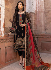 Charizma Dastan-e-Jashan 3-Pc Unstitched Luxury Chiffon Collection DJW-04