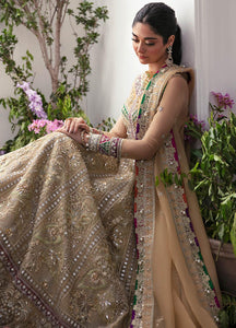 Zaha Gossamer  Embroidered Suits Unstitched 4 Piece ZC23-01 Alysiah- Luxury Wedding Collection