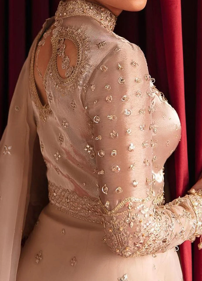 Qalamkar Heer Ranjha Embroidered Raw Silk Suits Unstitched 3 Piece HR-08 REENA Luxury Formal Wedding Collection