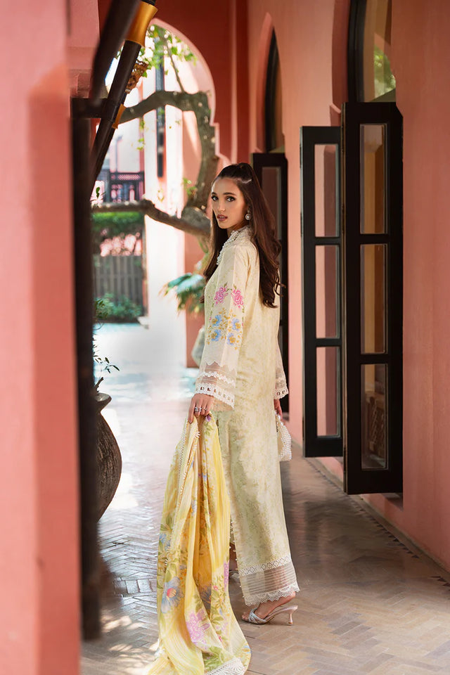 Saira Rizwan Embroidered Lawn Suits Unstitched Lawn  SRLL2-24-05 - Summer Collection