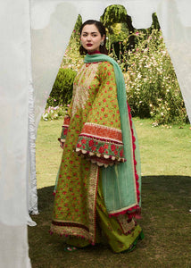 Hussain Rehar Embroidered Lawn Suit Unstitched 3 Piece HRR24SSL Shein- Summer Collection