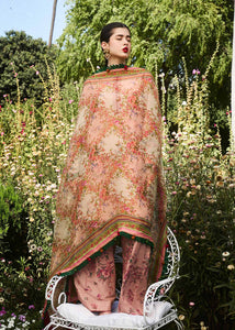 Hussain Rehar Embroidered Lawn Suit Unstitched 3 Piece HRR24SSL Pune- Summer Collection