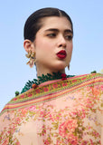 Hussain Rehar Embroidered Lawn Suit Unstitched 3 Piece HRR24SSL Pune- Summer Collection