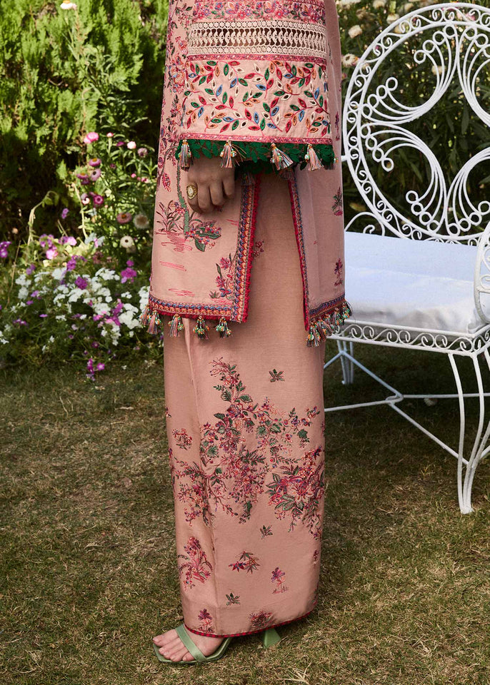 Hussain Rehar Embroidered Lawn Suit Unstitched 3 Piece HRR24SSL Pune- Summer Collection
